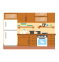 Spacious Modern Fitted Kitchen